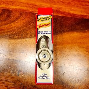 Handcrafted Metal Kazoo